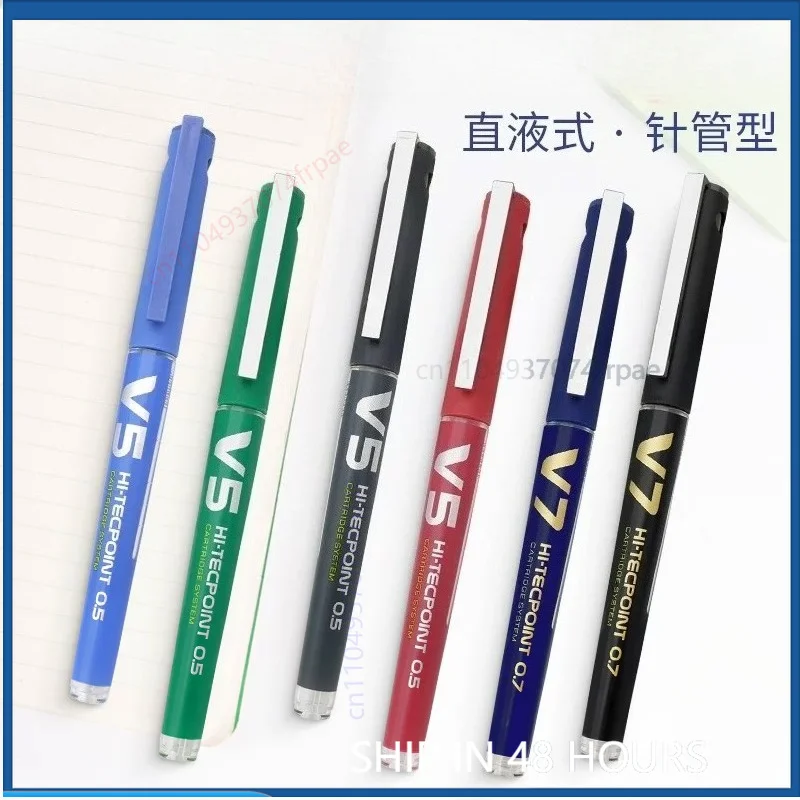Pilot Pen V5 - 日本製 パイロット BXC-V5 ローラーボールペン 0.5mm 液体インク交換式カートリッジ