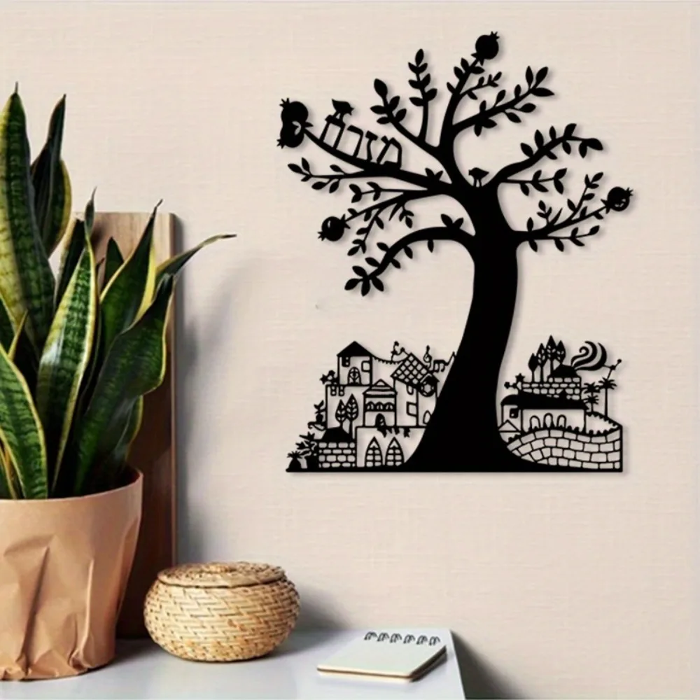 CIFBUY メタルウォールアート ザクロの木 エルサレムの - Art & Craft Paper For Kids のレビューと価格