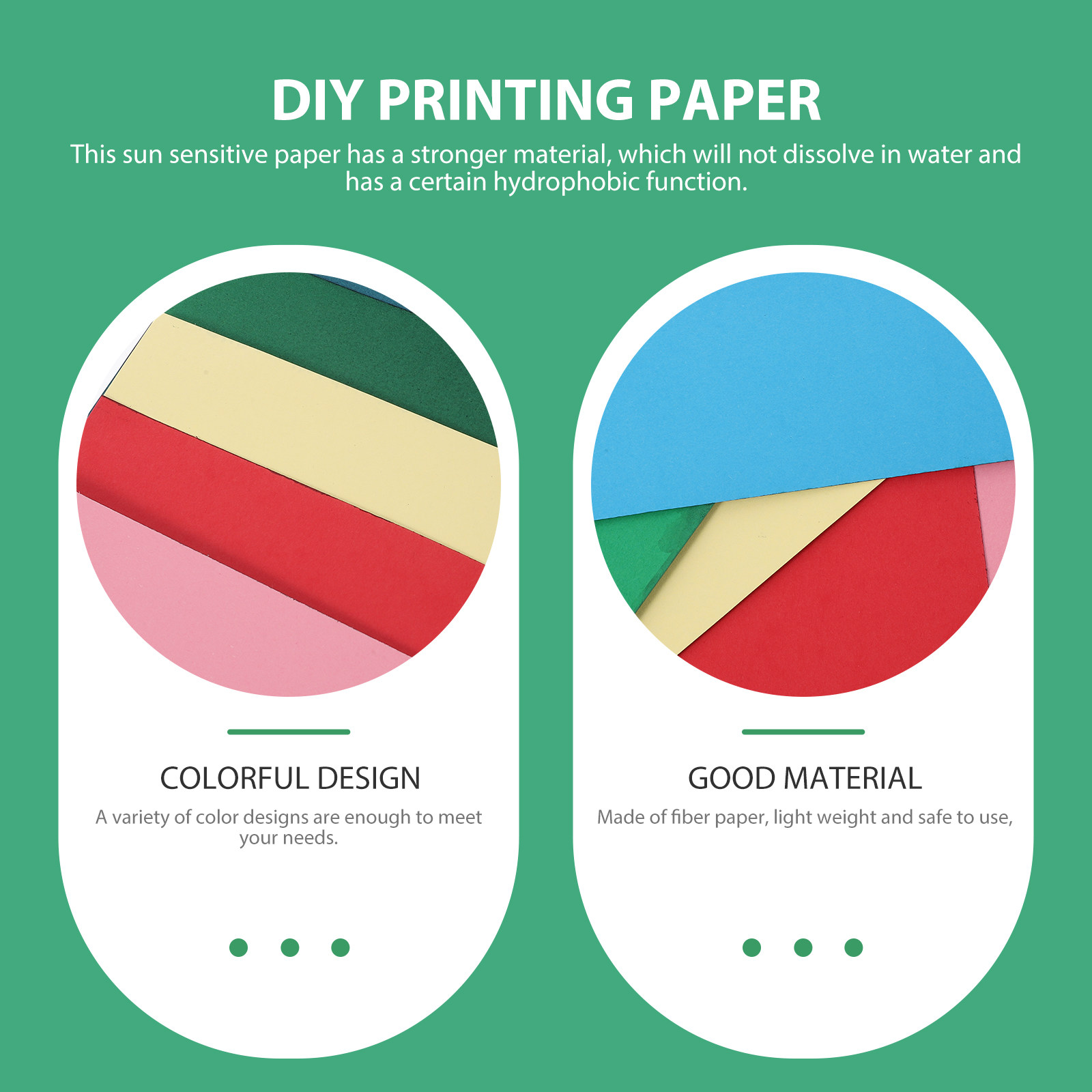 28枚入り、高品質のシアンオタイプ用紙（A5サイズ）。DIY - Art Craft With Paper のレビューと価格