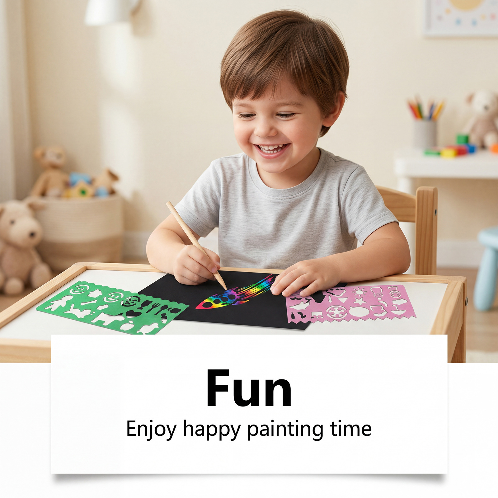 カラーコーティング紙、模写しやすい透明紙、子供向けDIYペイ - Art Craft With Paper のレビューと価格
