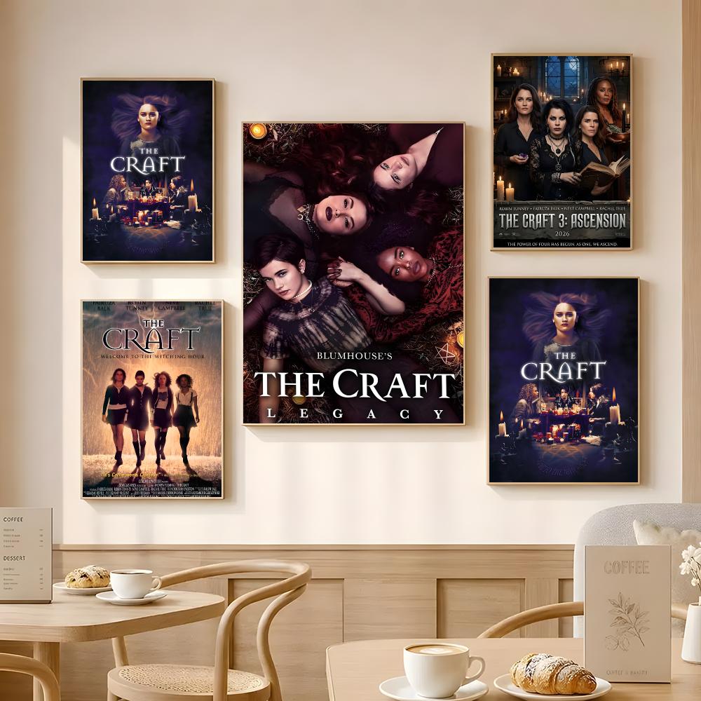 映画「ザ・クラフト」のポスター。自己粘着式で、防水加工が施さ - Art Craft Bar のレビューと価格