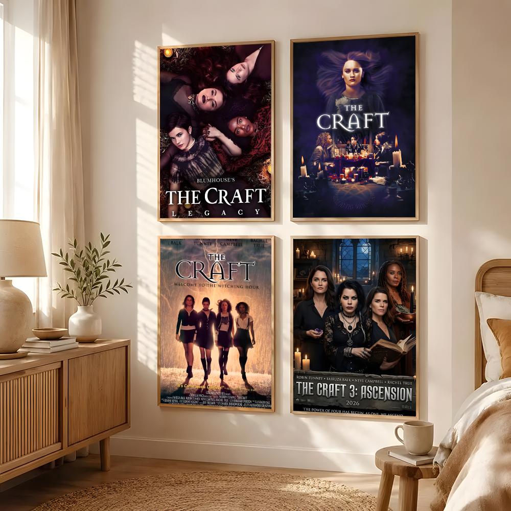 映画「ザ・クラフト」のポスター。自己粘着式で、防水加工が施さ - Art Craft Bar のレビューと価格