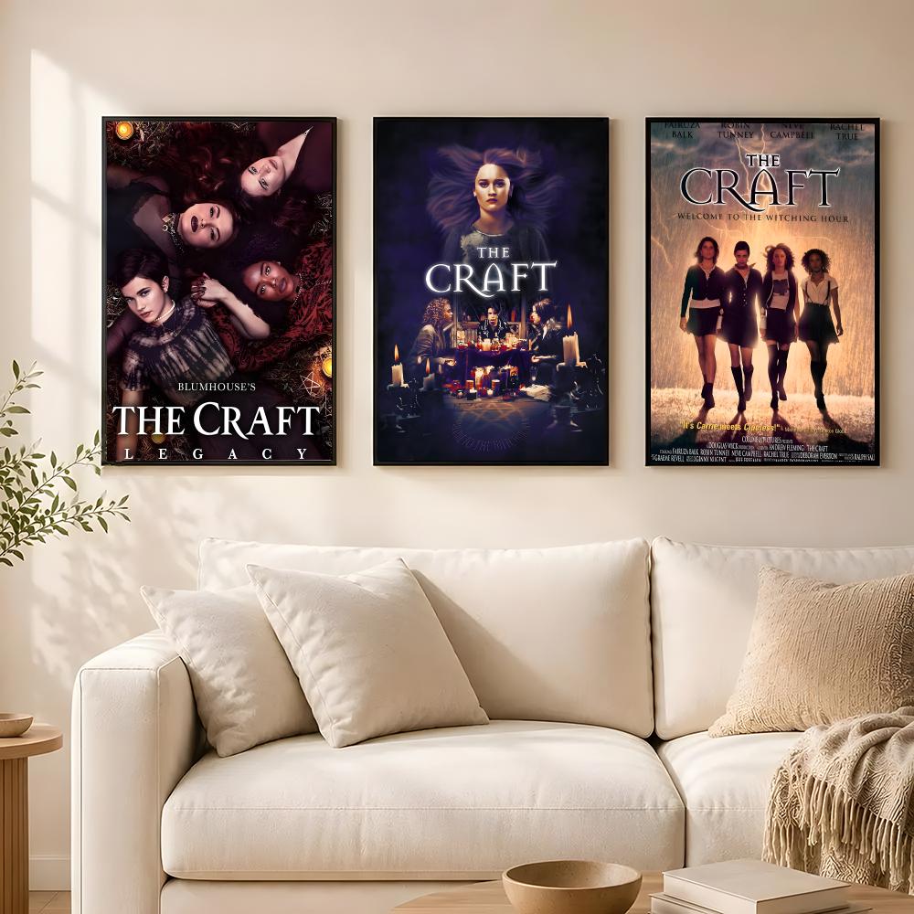 映画「ザ・クラフト」のポスター。自己粘着式で、防水加工が施さ - Art Craft Bar のレビューと価格